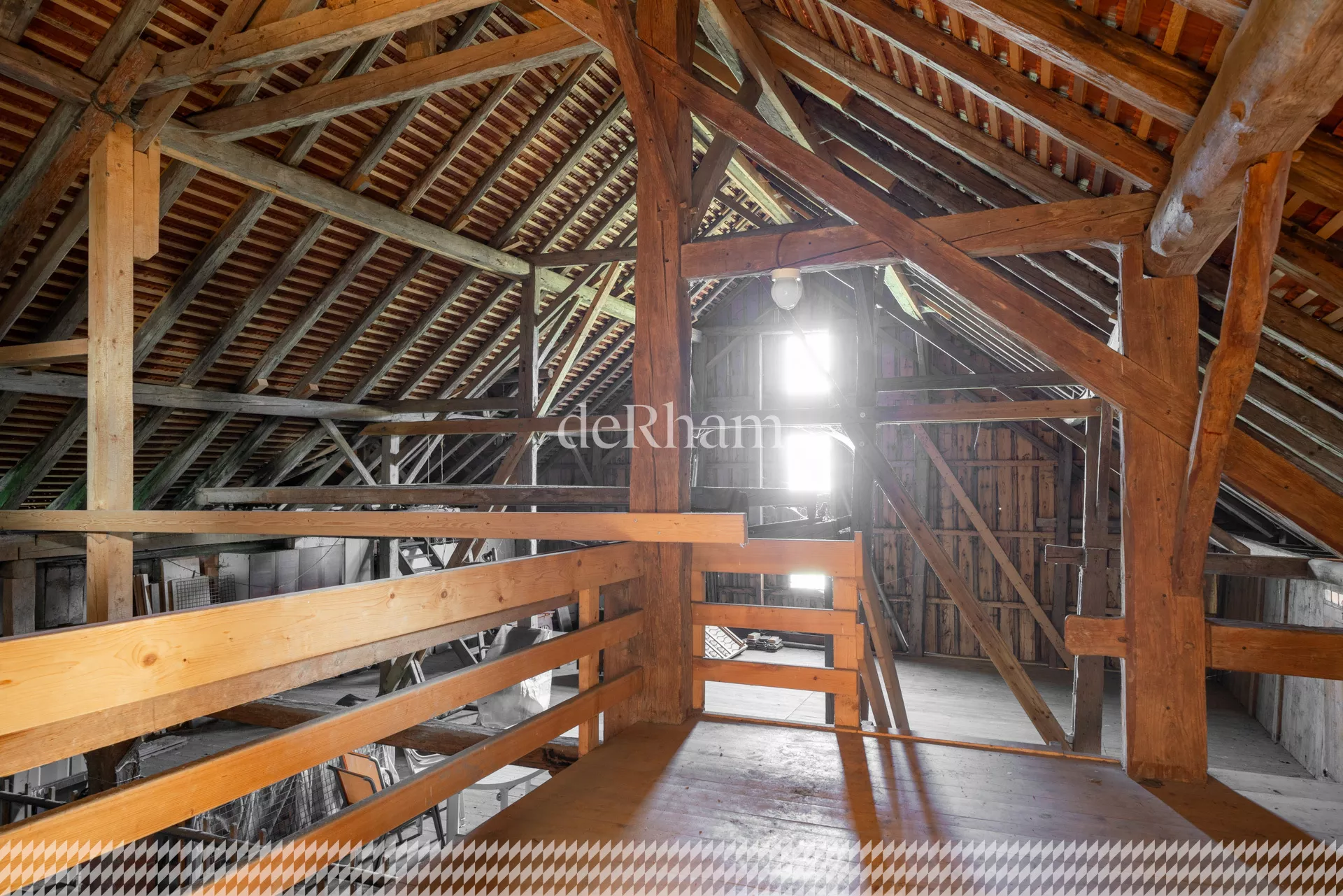 Charpente de la grange